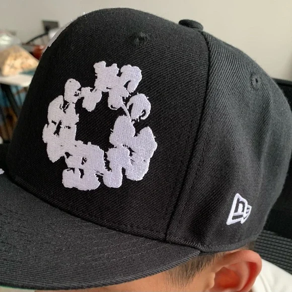 帽子 DENIM TEARS New Era Amazon.com: Denim Tears New Era Cotton Wreath Cap, 59/50, Blue (US